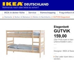 Gutvik Bett
