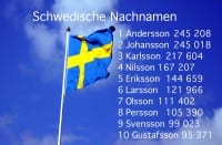 Schwedische Nachnamen Liste Top 10