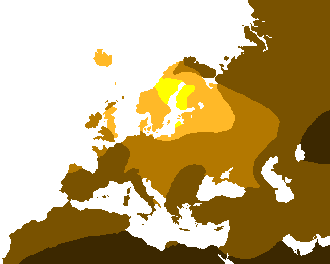 Blondes in Europe