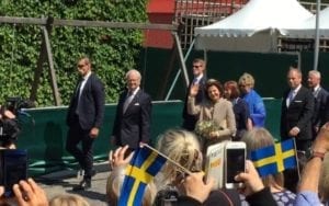 Schwedischer Nationalfeiertag - König von Schweden