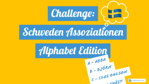 Schweden-Assoziationen-Alphabet-Edition