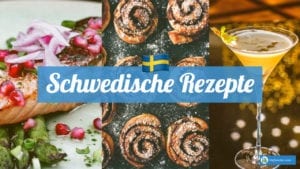 Rezepte für schwedisches Essen und Trinken