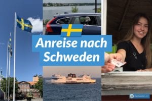 Anreise nach Schweden Auto Fähre Bahn Flug