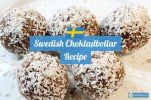 Chocolate Balls from Sweden - Recipe - "chokladbollar"