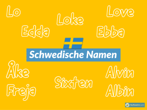 Schwedische Namen