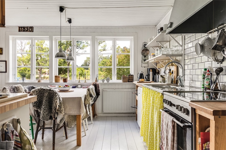 Haus in Schweden Küche