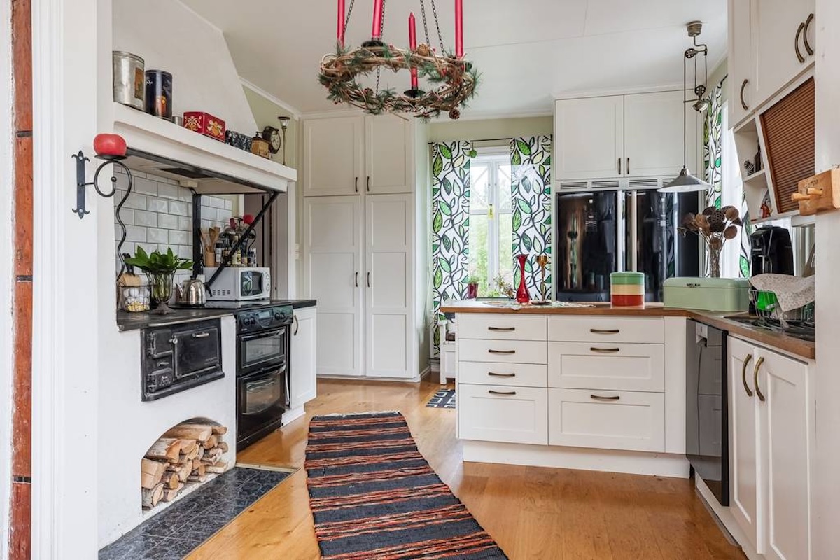 Typisch schwedisches Interiör - altertümlich