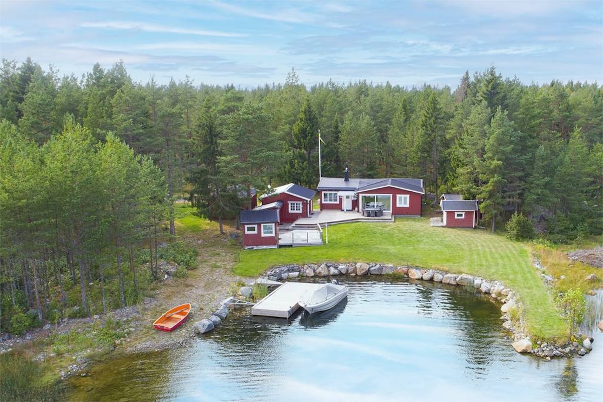 Rotes Haus in Schweden - Schären  