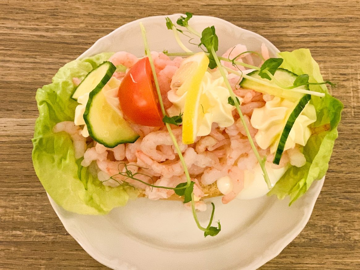 Schwedisches Krabbensandwich - Rämacka - Rezept aus Schweden