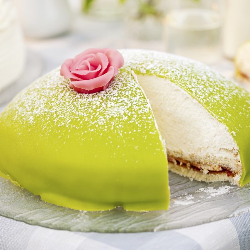 Prinsesstårta Prinzessinnentorte aus Schweden