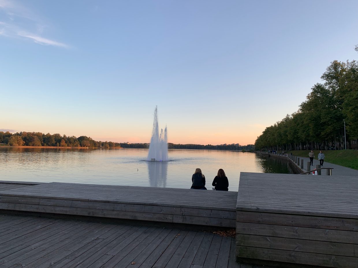Växjösjön Växjö - lake - Sightseeing in Växjö